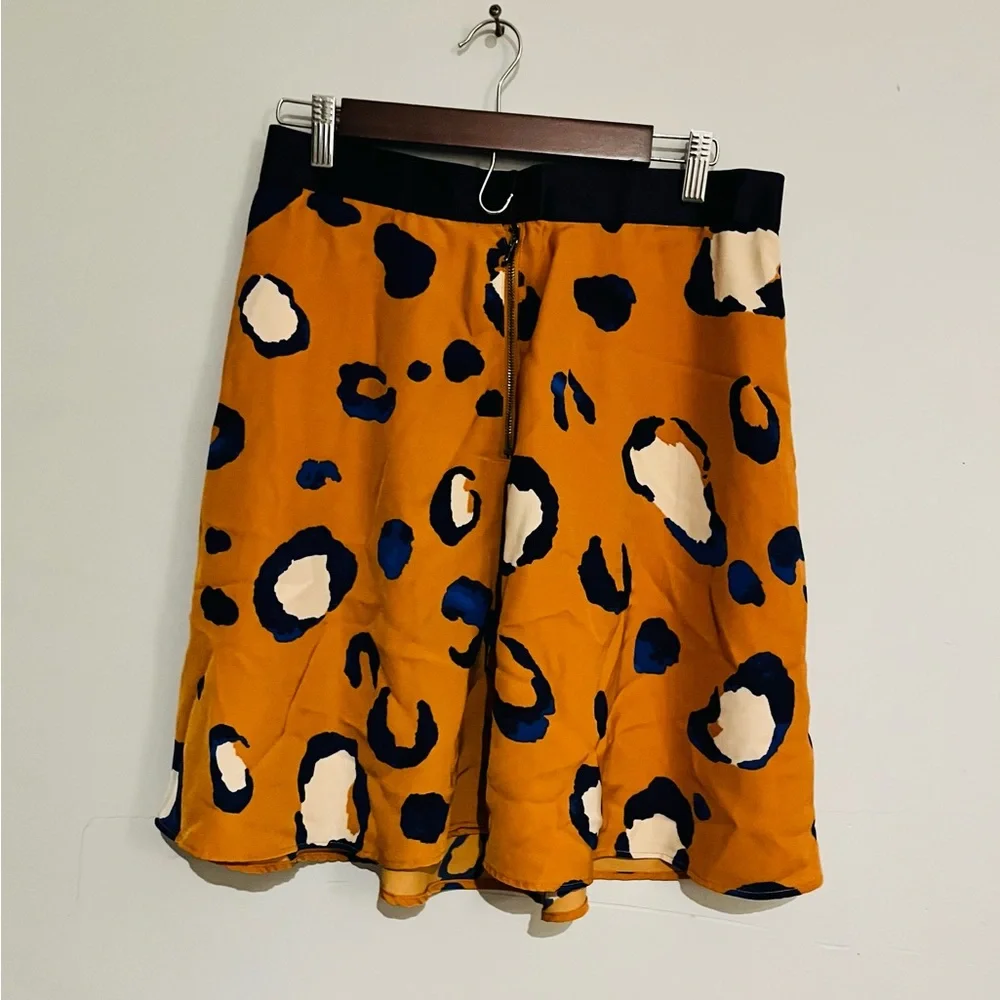 Phillip Lim Leopard Print Skirt sz 12 - Picture 3 of 10